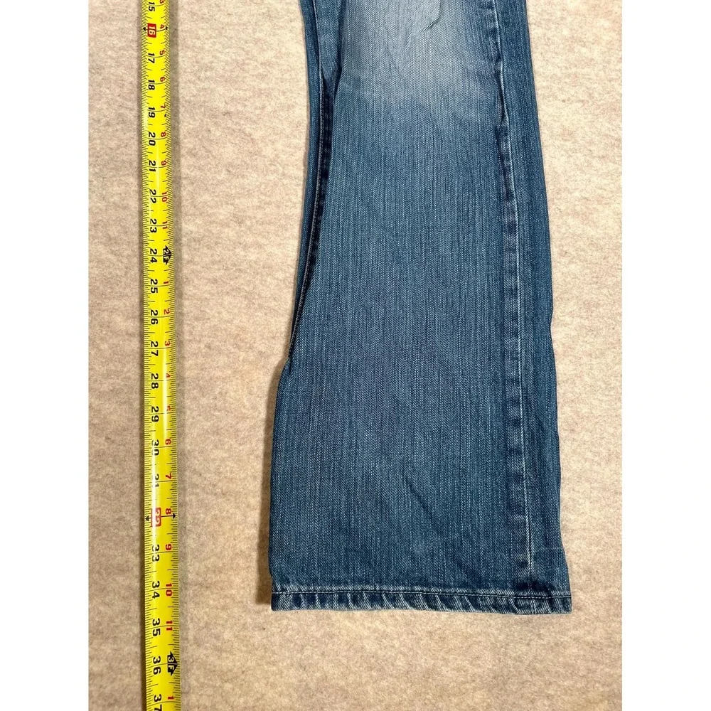 Levis 501‎ Original Fit Jeans Mens 36x36 Blue Denim Cotton Mid Rise Straight Leg